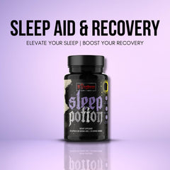 Kingdom Sleep Potion's magnesium glycinate and L-theanine support calm nerves.