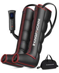 KingPavonini leg compression massager front view for full-leg relief and recovery.
