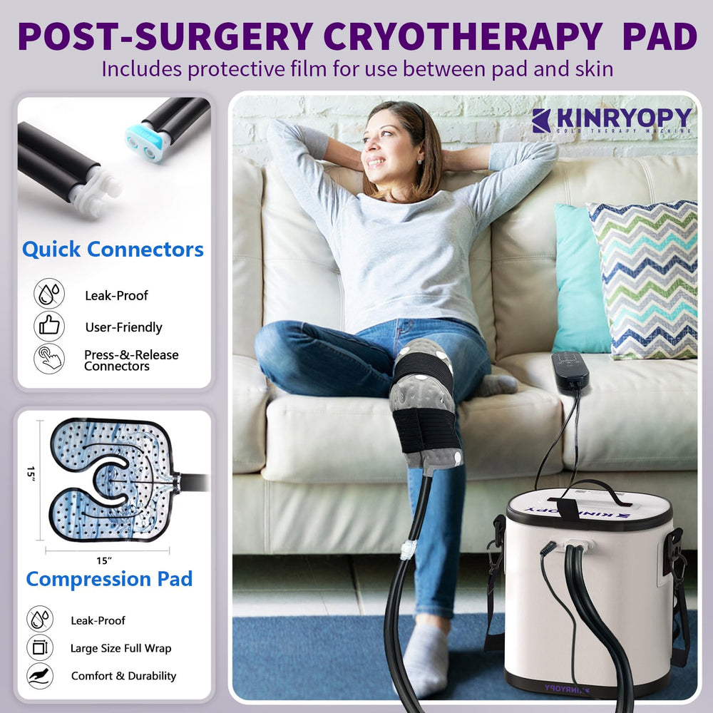 KINRYOPY adjustable knee straps for secure, comfortable fit