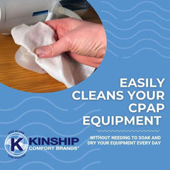 Kinship Comfort travel pack wipes offer fragrance-free cleaning on the go.
