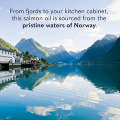 Nordic-inspired salmon oil promotes vitality as part of daily wellness