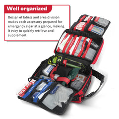 Kitgo kit grid design organizes supplies for fast retrieval.