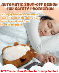 Kivdes Bear USB heating pad in gift-ready packaging for gifting