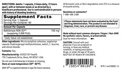 Allergen-free Klaire Labs nattokinase NSK-SD for dairy- and gluten-free diets