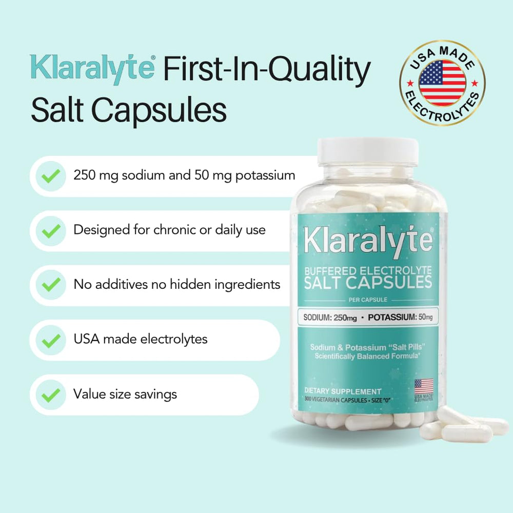 Klaralyte bottle pour illustrating easy dosing of electrolytes in water.
