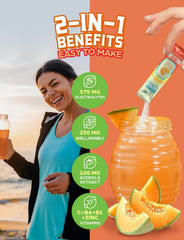 KLASS VIDA cantaloupe agua fresca flavor delivers flavorful hydration.