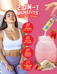 KLASS VIDA Coconut Water Electrolyte blend with minerals for rapid hydration.