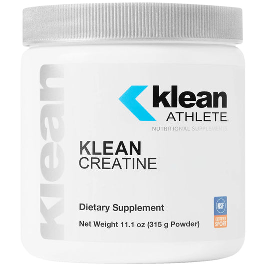 Klean Athlete Klean Creatine bottle front—supports strength potential for demanding workouts.