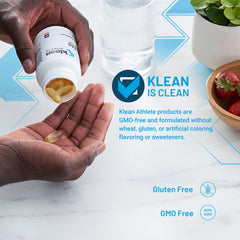 Softgels closeup illustrating easy daily intake with meals.