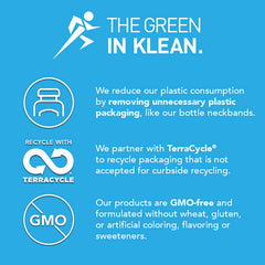 NSF Certified for Sport badge visible on Klean Isolate packaging.