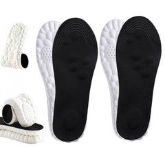 KLUMORTI 4D Cloud Insoles memory foam heel cushion for all-day comfort.
