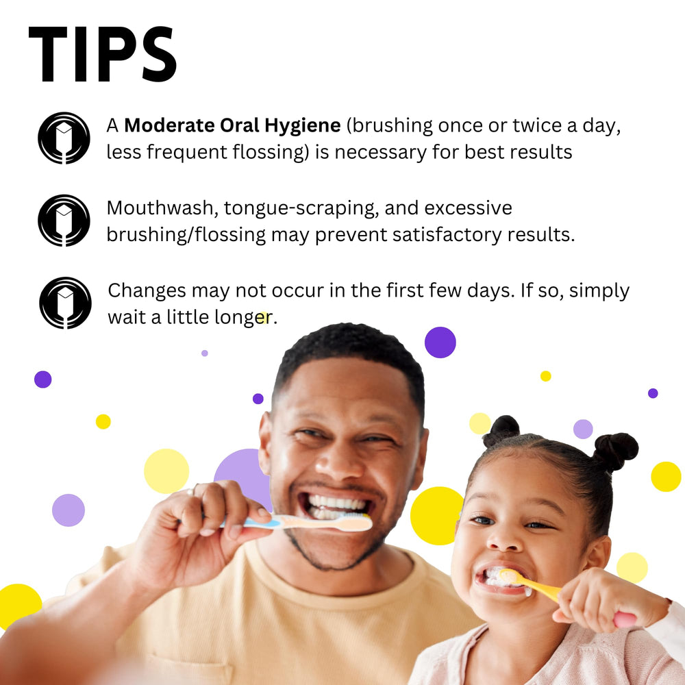 Natural prebiotic ingredients displayed supporting airway and oral probiotic balance