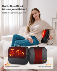 KNQZE 4D kneading nodes deliver deep tissue feel along the upper back.