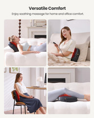 KNQZE lumbar support feature helps maintain posture during sessions.