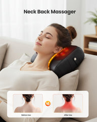 KNQZE massager in use on a chair for home or office convenience.