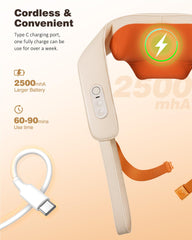 User-friendly controls on the KNQZE massager for quick customization.