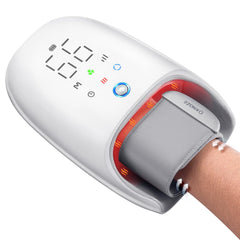 KNQZE hand massager with roller kneading for deep relaxation.