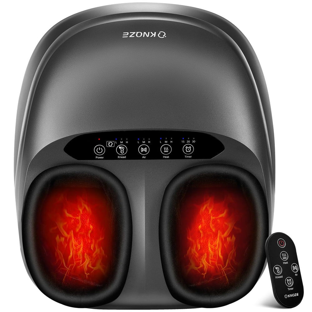 KNQZE Shiatsu foot massager with remote for easy at-home relief