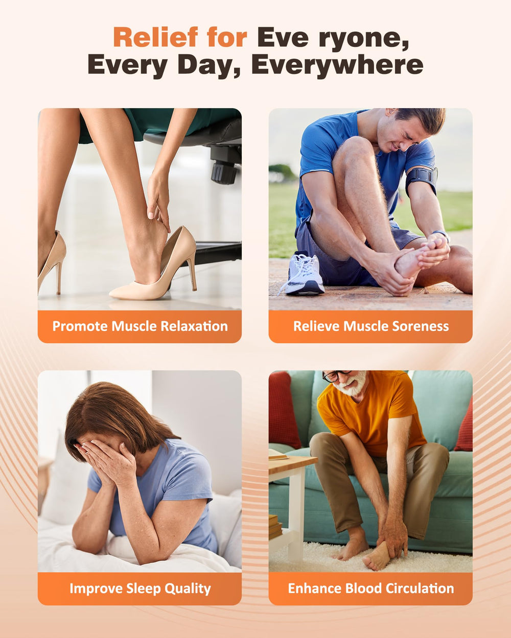 KNQZE washable foot sleeves simplify post-use hygiene