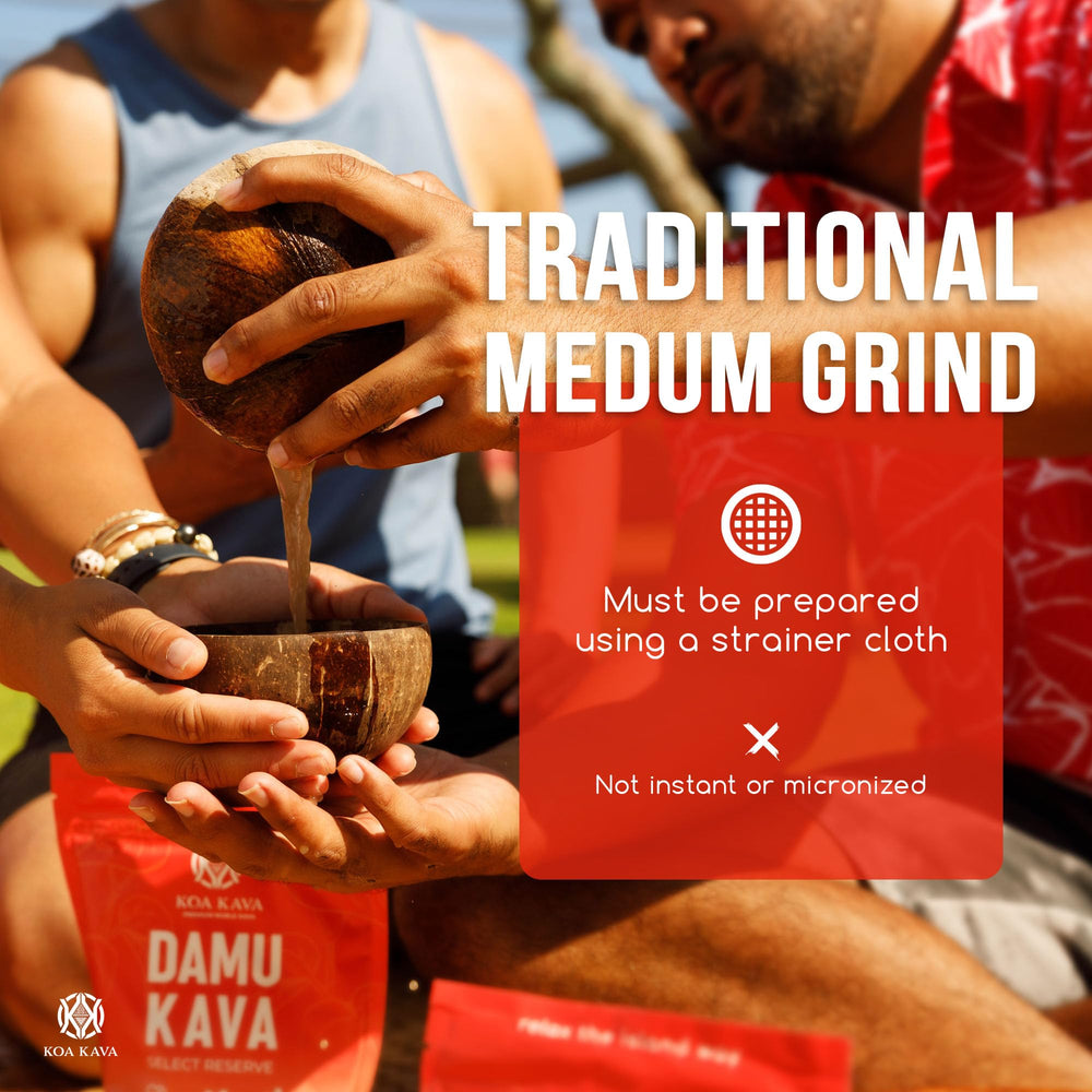 Koa Kava Damu bold bitter flavor suits ceremonial-style prep and shared experiences