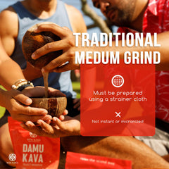 Koa Kava Damu bold bitter flavor suits ceremonial-style prep and shared experiences