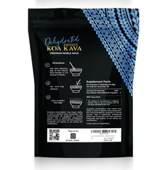 Koa Kava 4 oz jar packaging, compact and store-friendly