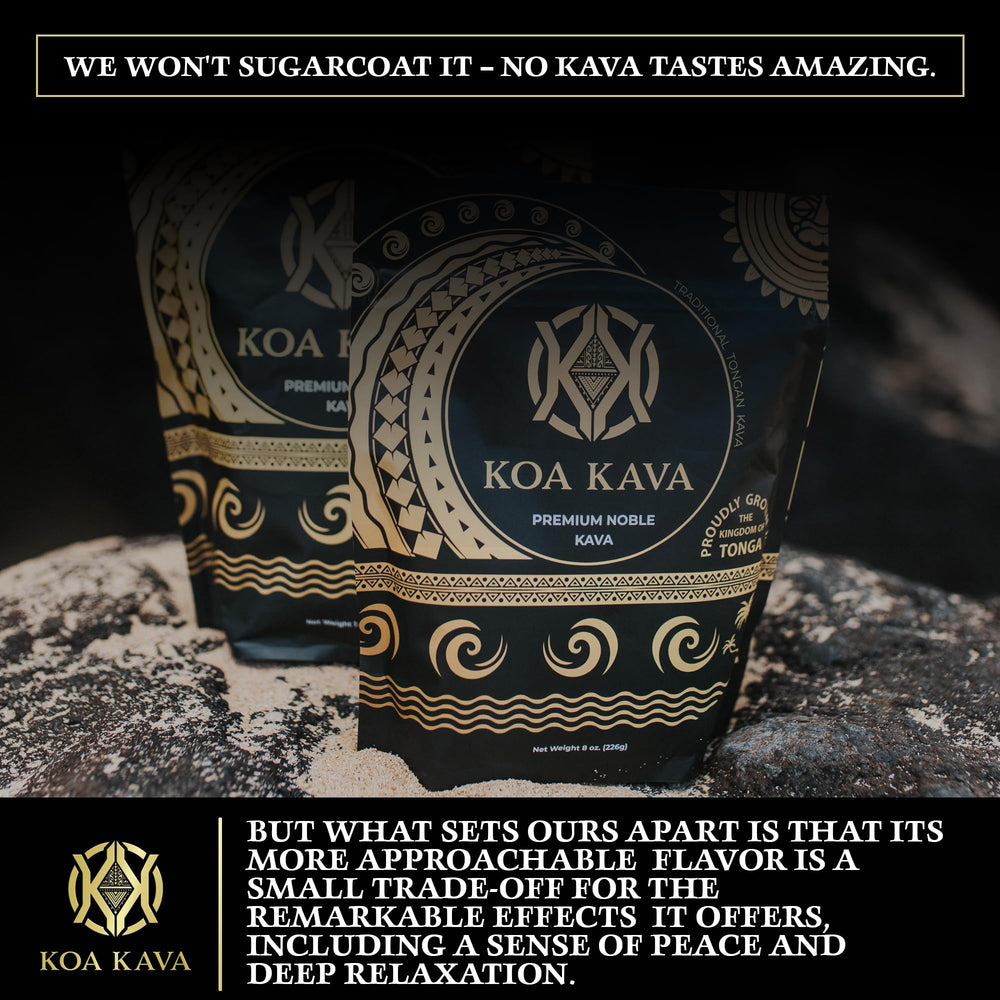 Koa Kava third-party testing certificate indicating purity and safety