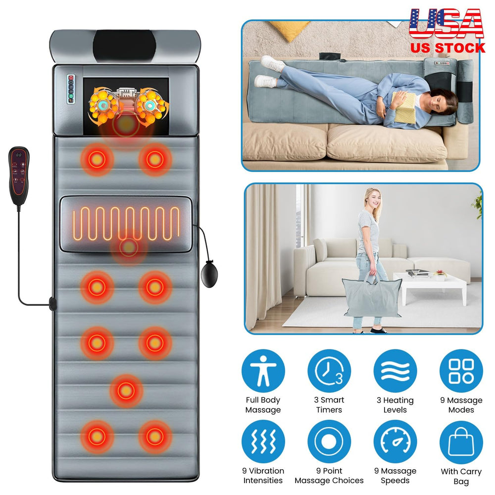 KOCASO lumbar heating zone for focused warmth during sessions.