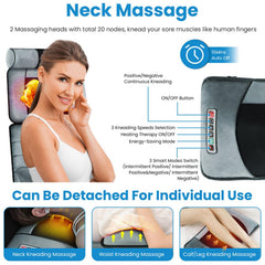 KOCASO inflatable lumbar pillow provides adjustable back support