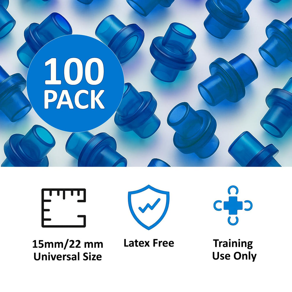 KoKoWill individually wrapped CPR training valves ensure hygienic handling.