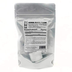 Resealable packaging preserves freshness between uses for Kona Kava Farm paste