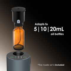 KONCHILE portable diffuser used in car for on-the-go fragrance.
