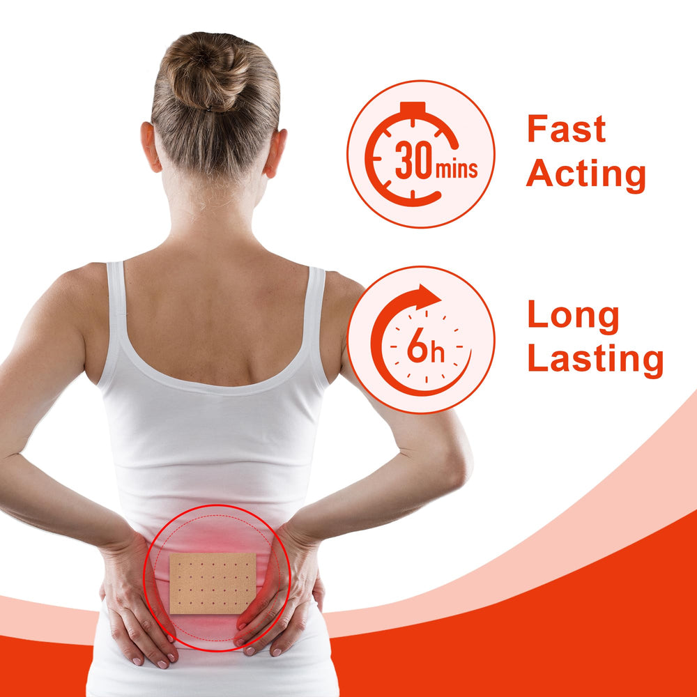 KONGDY patch on back – versatile support for shoulder tension.