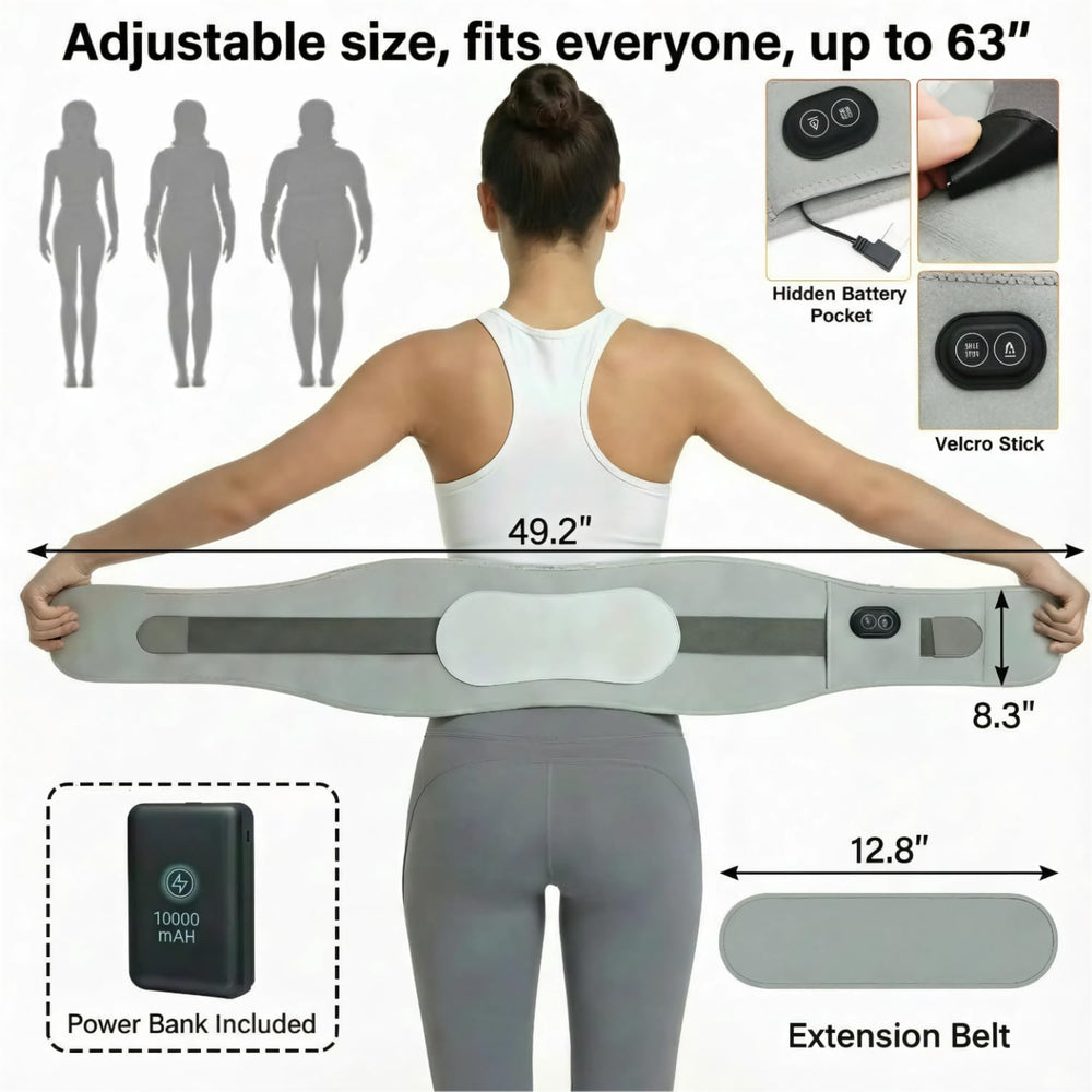 KOOTLEE adjustable-strap design fits waists comfortably