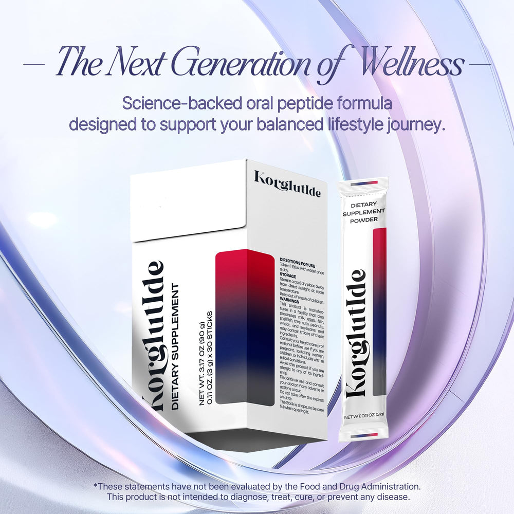 Korglutide travel-friendly packaging ready for on-the-go use