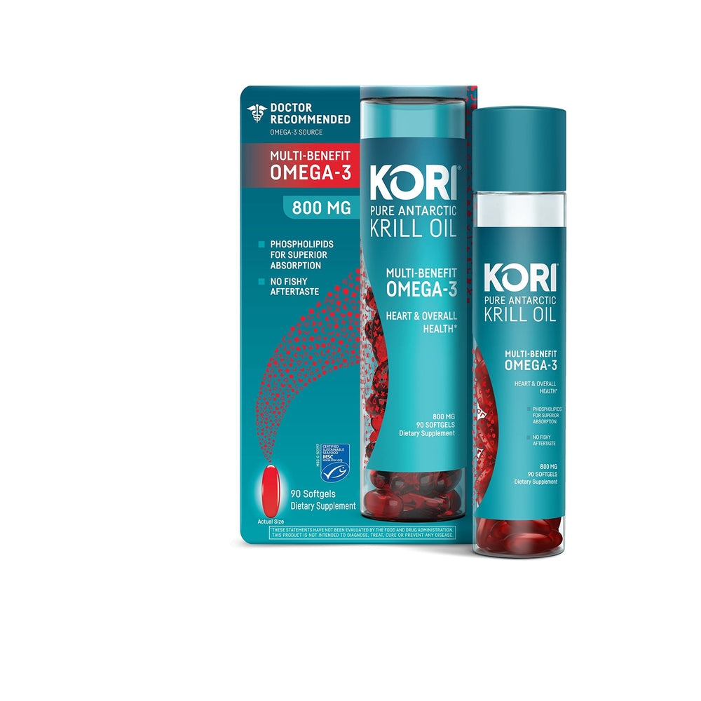 Kori Krill phospholipid-form image highlights high absorption technology for omega-3 delivery