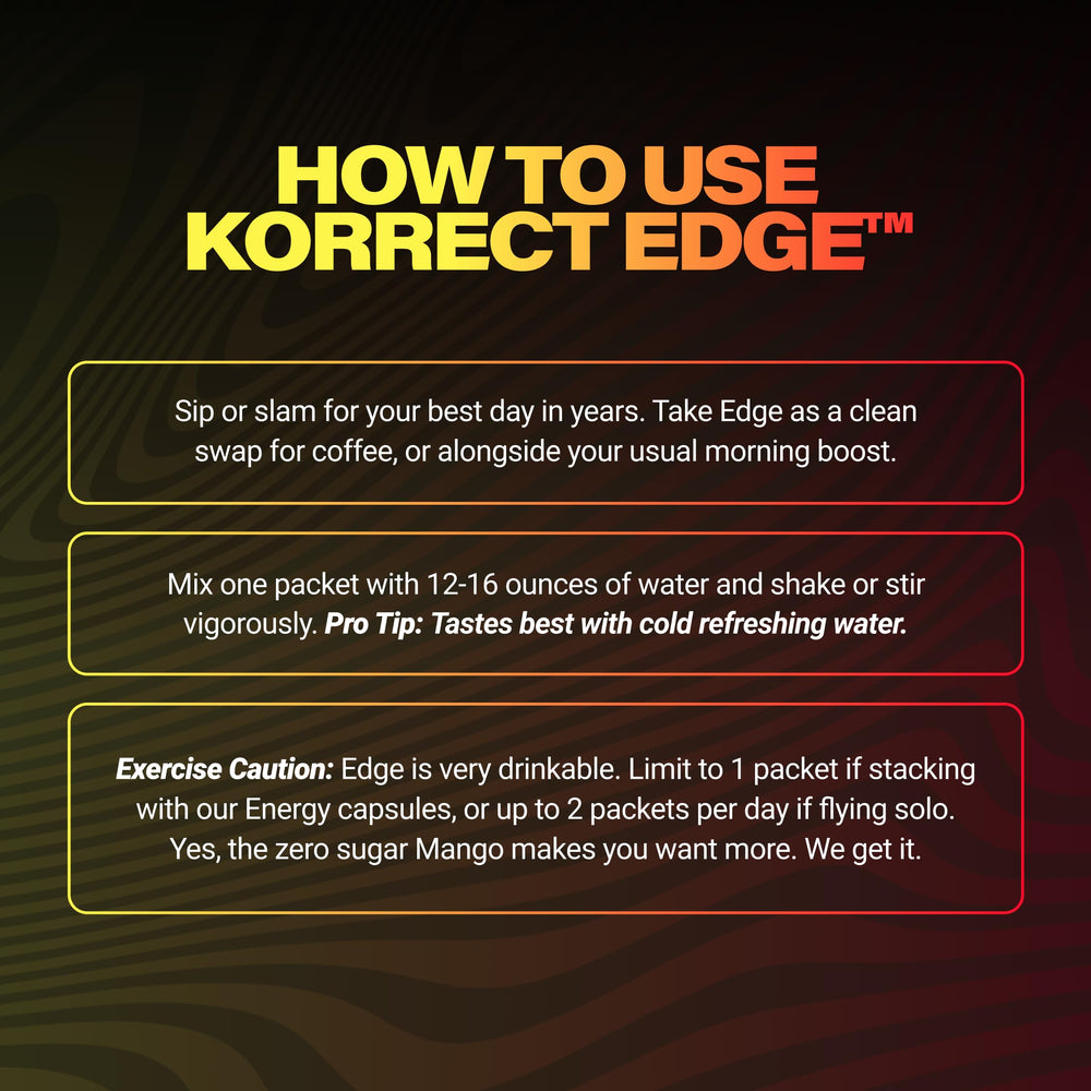 KORRECT LIFE USA-made facility with cgmp certification and batch testing.