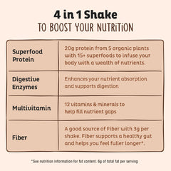 KOS Vegan Protein Powder dispensing scoop demonstrates easy measurement for quick blends.