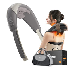 KOSTAK Shiatsu neck-shoulder-massager with 6D heads delivering deep kneading on the neck.