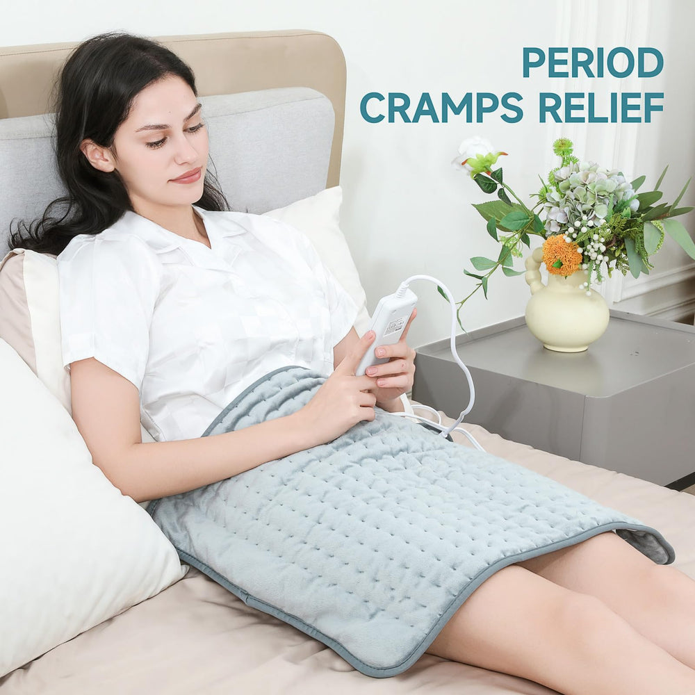 KOT pad with four auto-off timers for safe, worry-free use.