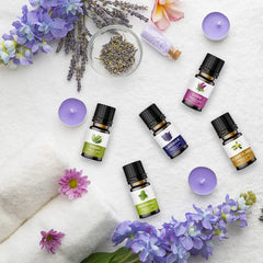 KOURUILIFE jasmine oil bottle creating romantic mood and skincare prep