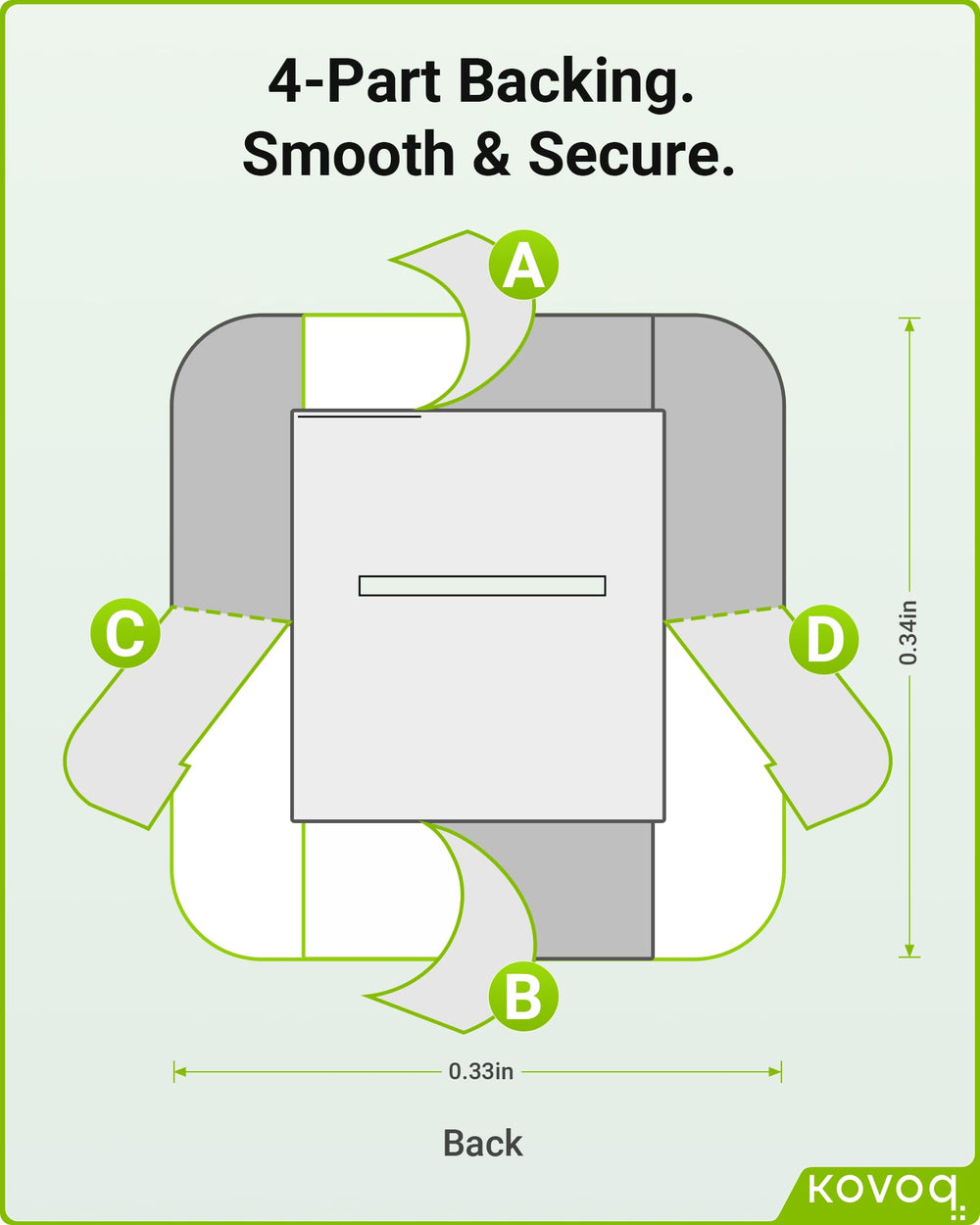 KOVOQ Tandem Mobi 4-way stretch fabric for durable comfort.