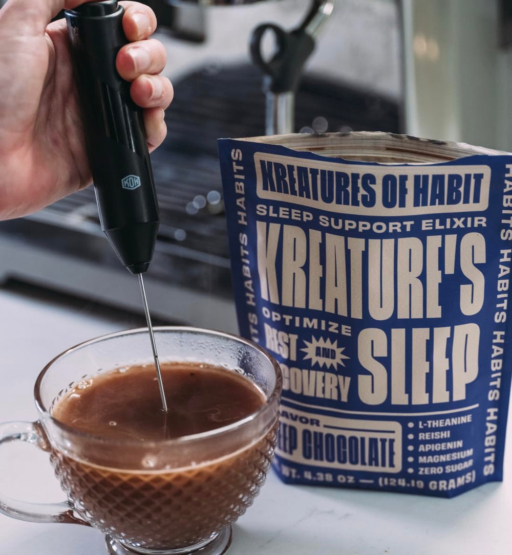 Kreatures of Habit Sleep ingredient bowls showcase botanicals.