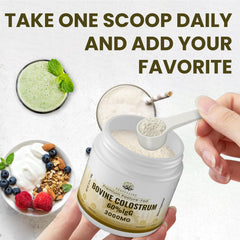 Kroppssund Bovine Colostrum ingredients come from grass-fed cows to support routines.