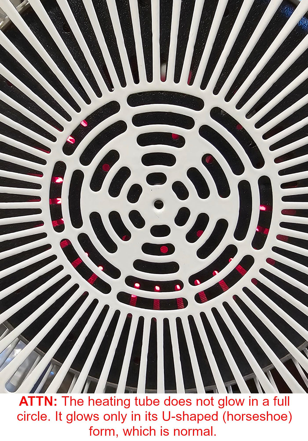 KS-9800N mineral plate emits far infrared when heated for steady warmth