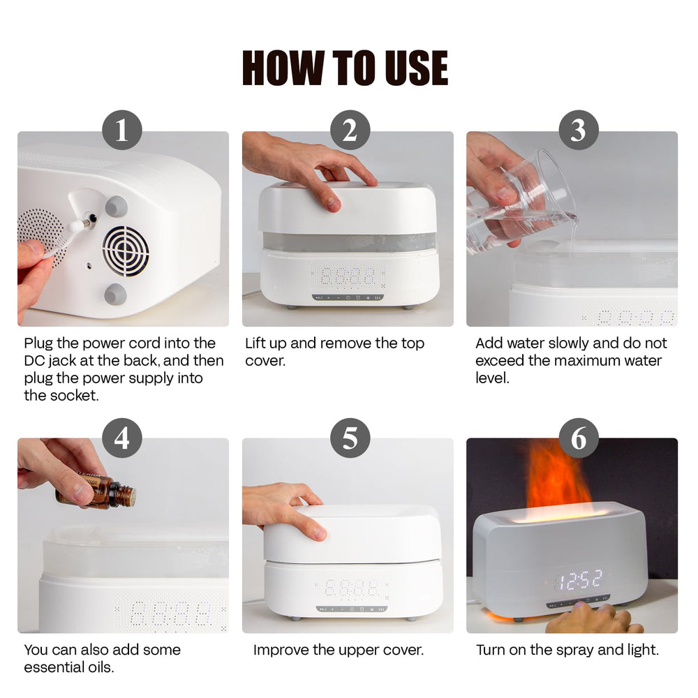 KSTPGRZK compact humidifier suitable for bedrooms and small offices