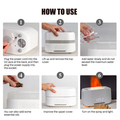 KSTPGRZK compact humidifier suitable for bedrooms and small offices