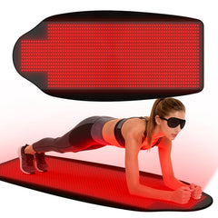 KTS Red Light Mat showing full-body coverage for versatile sessions