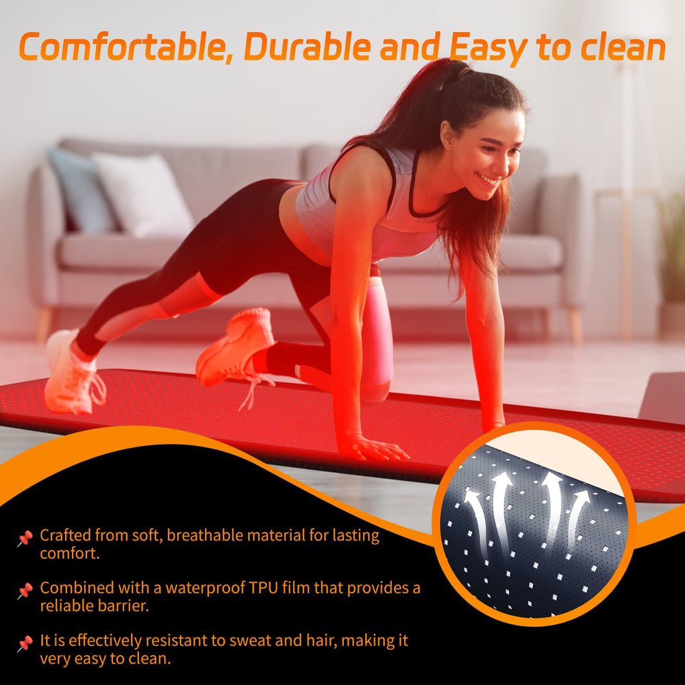 KTS Red Light Mat designed for home use and convenience
