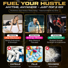Athlete using Kukaly gummies during a workout for endurance